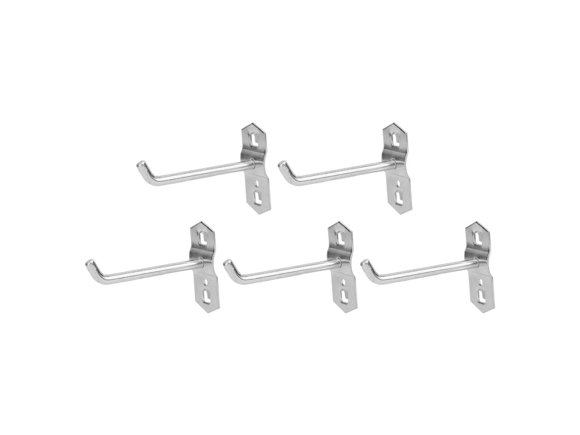5 Ganchos Para Armario De Herramientas Para Ajuste De Llaves, Estante Colgante De Material De 75x6 Mm