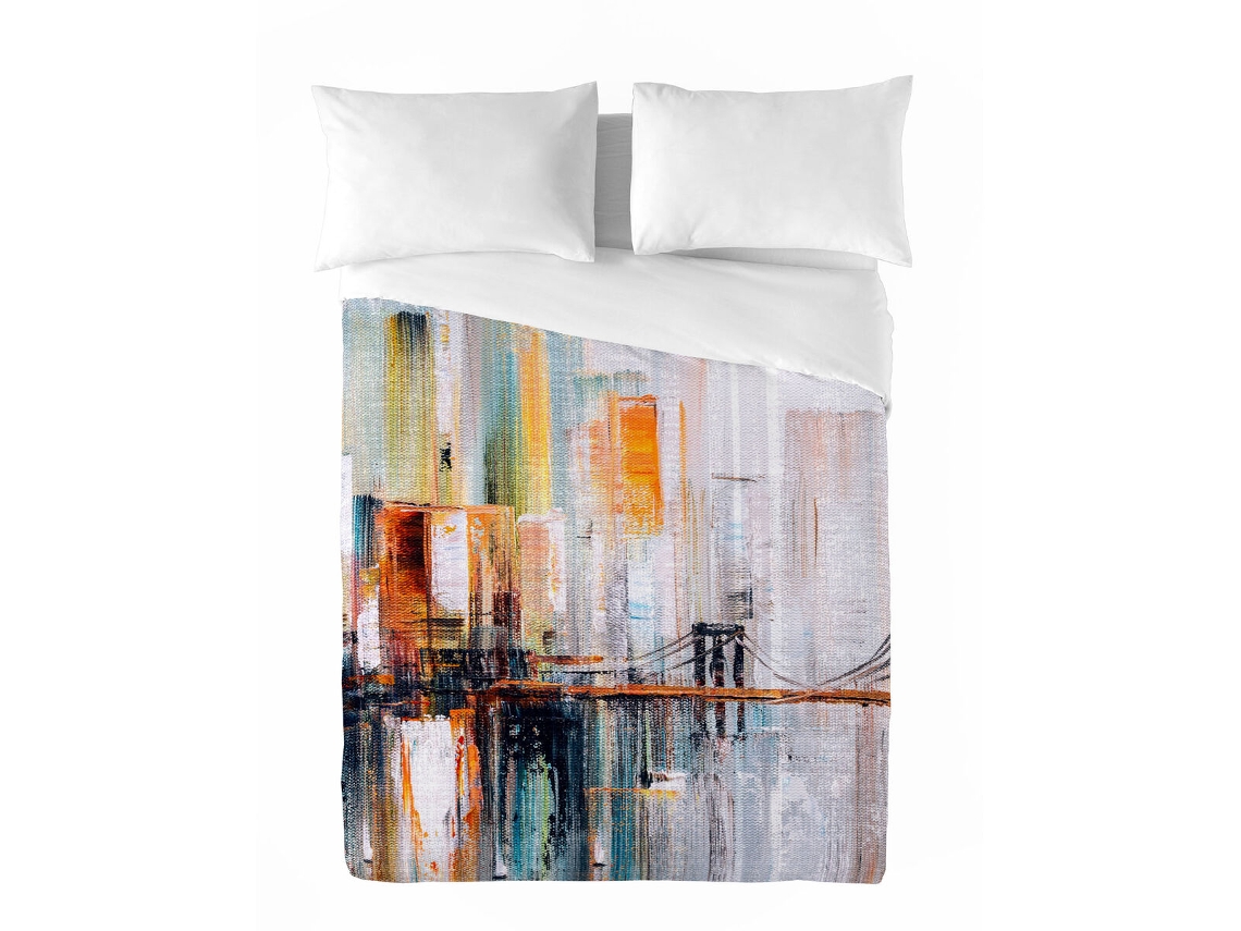 Funda Nórdica NATURALS NY ART Cama de 150 3 Piezas 45x90 cm 240x220 cm