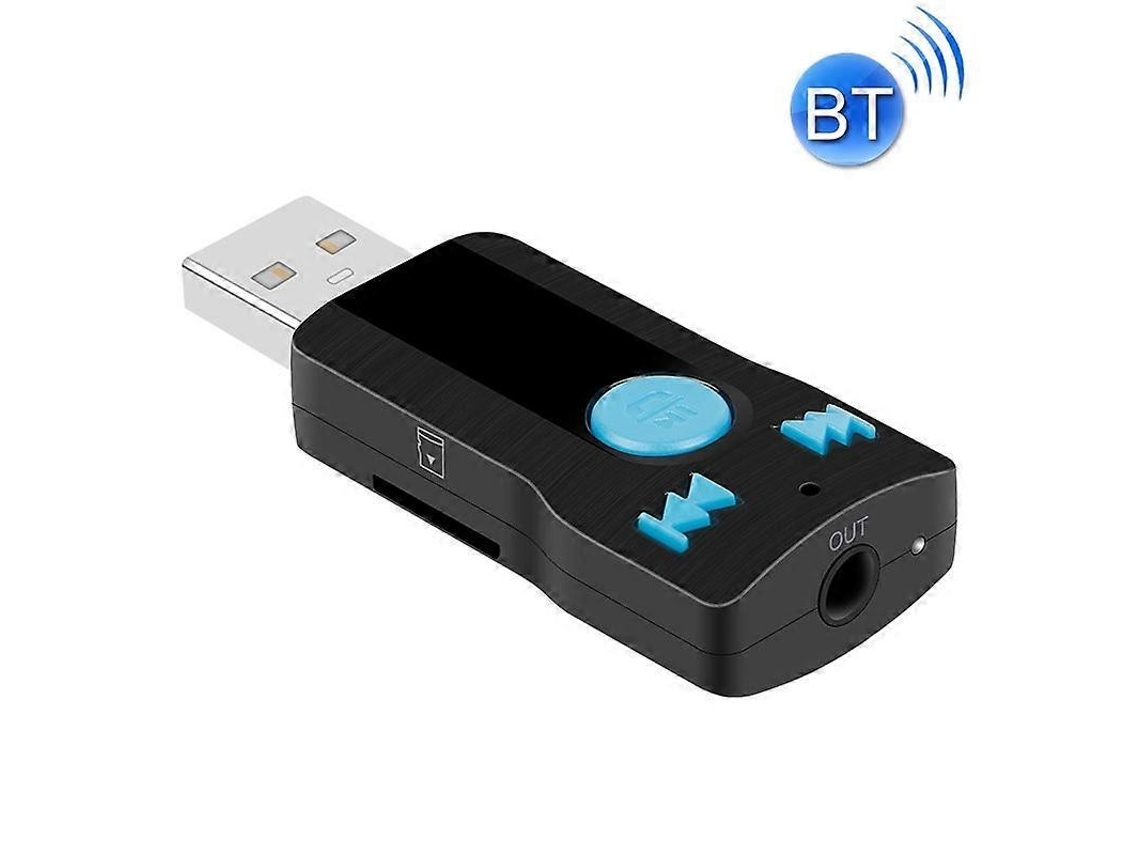 Mini receptor Bluetooth USB Nostalgia88 BC07 con textura cepillada