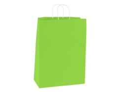 Europrice - Saco Celulose Verde - Mn (27x37x12cm)