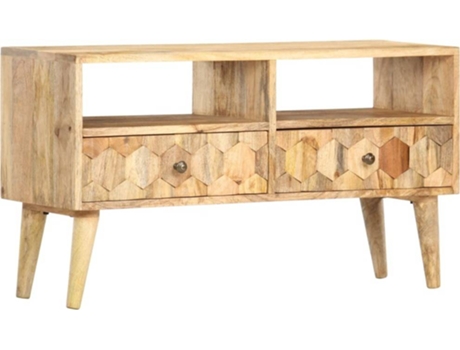 Mueble para la televisión VIDAXL Marrón Madera (90x30x50 cm)
