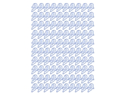 Juego De 100 Clips De Oficina Con Formas Bonitas, Ligeros Y Decorativos, Con Forma De Delfín, Para La Escuela.