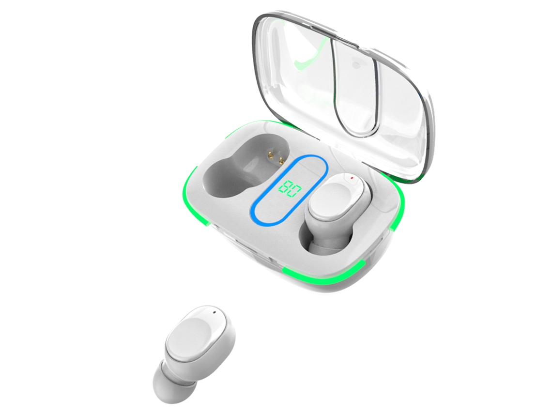 Auriculares Inalámbricos Inalámbrico Agua Deep Bass YIZHOOD Bluetooth Blanco
