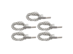 Juego de 5 tubos calefactores para impresora 3D, 50 W, con cabezal de acero inoxidable y cable cromado, varilla calefactora para impresora 3D.