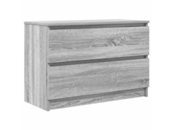 Maison Exclusive - Mueble De Tv Sonoma Gris 80x35x54 Cm Madera De Ingeniería