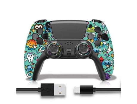 Mando PS4 KINSI Kinsi Dualshock (Inalámbrico - Multicolor)
