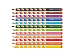 Estuche Con 24 Lápices De Color Easycolors Para Diestros Stabilo
