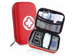 Diseño compacto y ligero, kits de supervivencia para emergencias, botiquín de primeros auxilios completo para entusiastas del aire libre.
