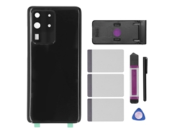 Cubierta trasera de cristal de repuesto para Galaxy S20 Ultra 5G con accesorios
