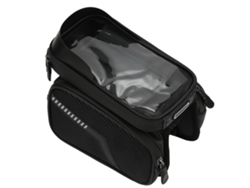 Bolsa Delantera Para Bicicleta Impermeable Con Cremallera Doble Y Funda Para Teléfono, Bolsa De Tubo Superior Para Ciclismo