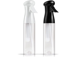 Mister Super Fine - Pack De 2 Botellas De Spray Para El Cabello Recargables De 250 Ml Con Pulverización Continua