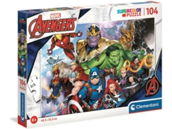 Puzzle CLEMENTONI Avengers (104 Piezas)