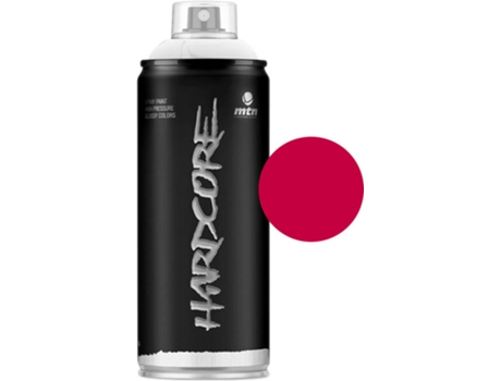 Spray MONTANA COLORS Hardcore RV-212 Akari Red (400 ml - Rojo)