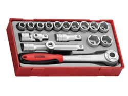 Tengtools 39180203 Juego De Vasos Hexagonales Tt1218-6
