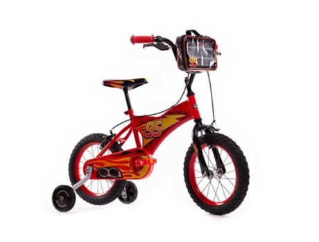 Bicicleta Cars 14´´ Vermelho Rapazdisney