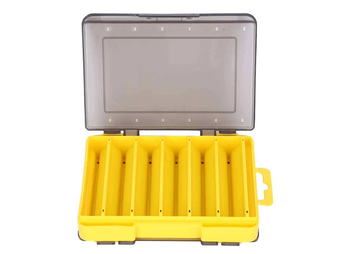 Caja portátil de PVC para aparejos de pesca, para señuelos y anzuelos.