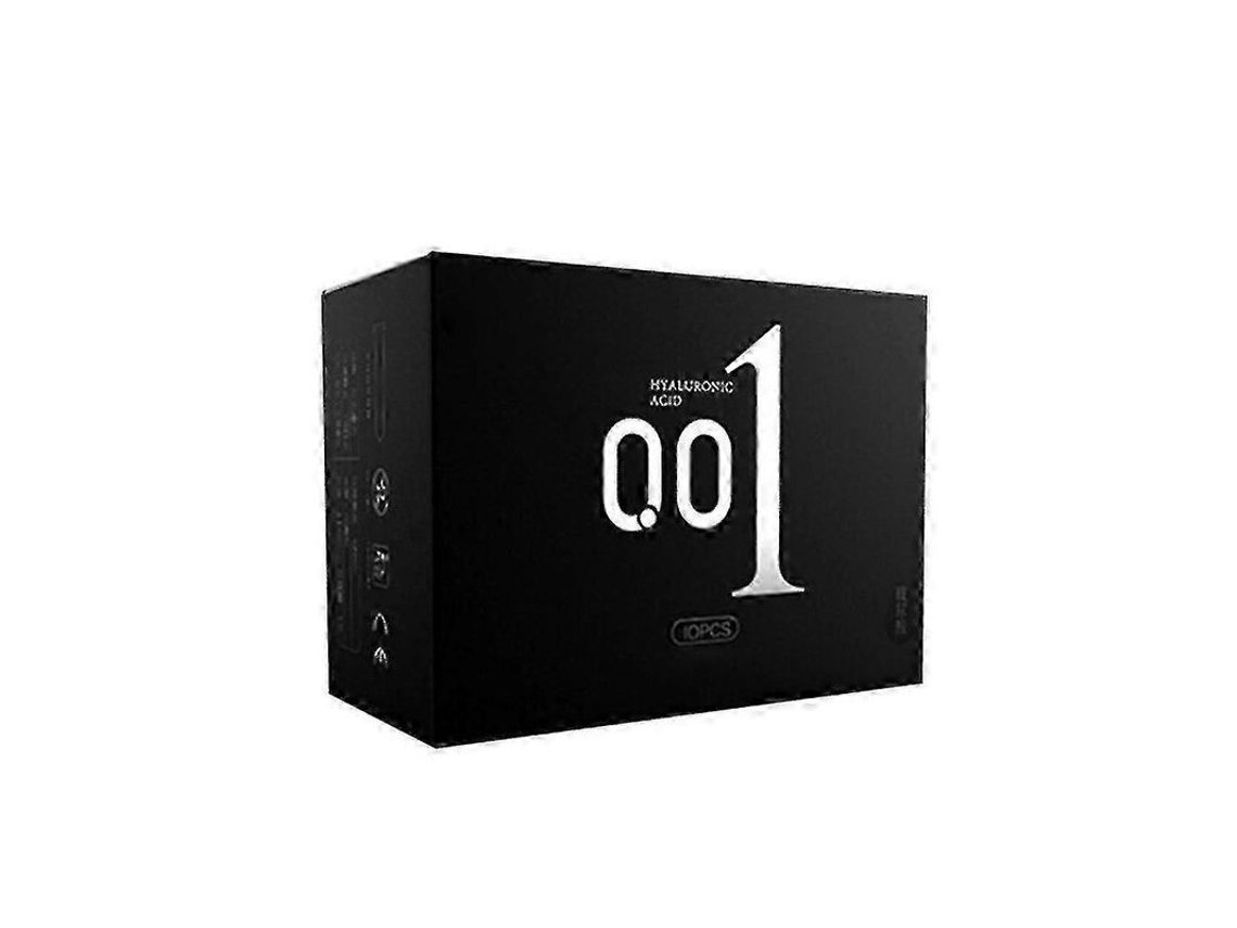 10 Condones De Látex Natural Ultrafinos De 0,01 Mm Para Hombres