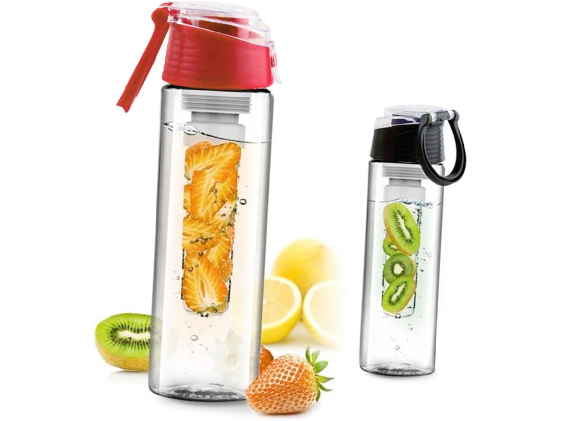 Botella infusora de agua Slowmoose para camping con filtro de frutas