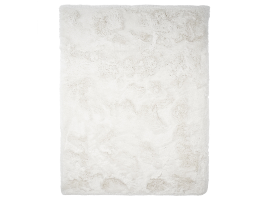 Consilio Concept Alfombra De Piel Sintética Heaven Super Soft 80x150 Cm Marfil