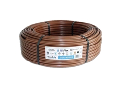 Tubería Autocompensante - Goteros Integrados cada 33 cm Bluedrop BD-FLEX - Enterrable, Antiraíces (Rollo 100 m) La Tubería BD-FLEX de Bluedrop es una