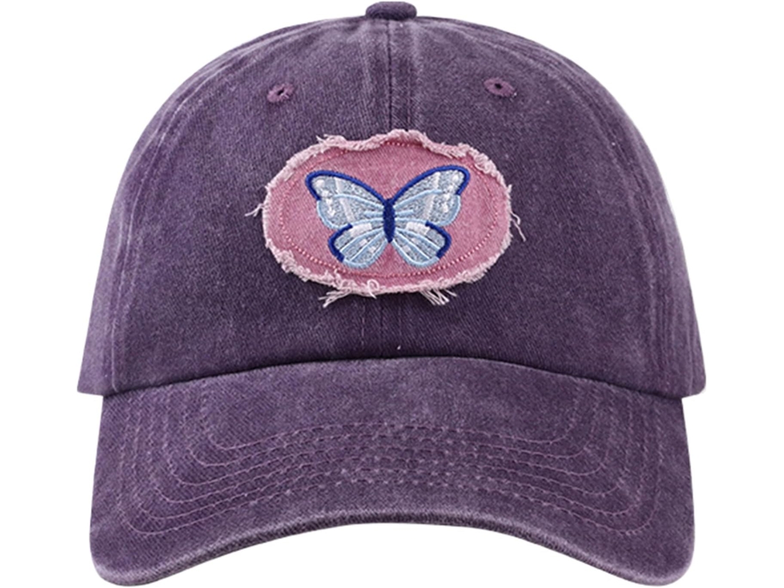 Parches Delicados Con Pajarita - Gorra De Béisbol Tamaño Ajustable Sombrero Para El Sol