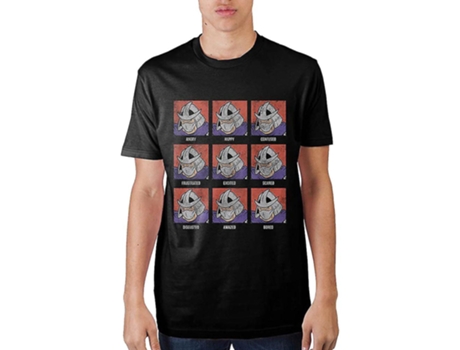 Camiseta ROCKINSTONE The Many Moods of Shredder Teenage Mutant Ninja Turtles (M)