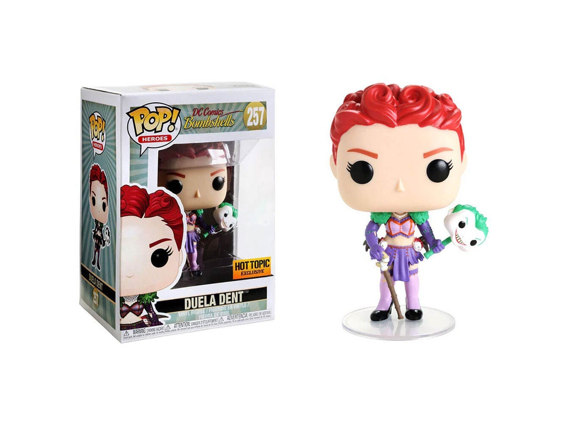 Figura Funko Dc Bombshells Duela Dent Edición Exclusiva USA Pop! Vinilo DC COMICS