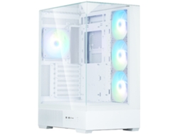 Boitier Sin Fuente Zalman P40 Prism Plus Torre Mediana Formato ATX Blanco