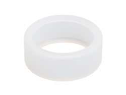 Capa De Silicone Para Anel Inteligente Proteção Anti-arranhões Flexível Tamanhos 11 12 13 Branco