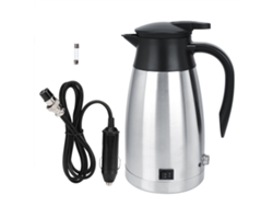 Hervidor Eléctrico Para Coche 12v/24v 1000ml Acero Inoxidable Tapa Antideslizante Y Segura