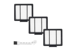 3 filtros HEPA de repuesto compatibles con Shark Ion Robot S87, R85 y RV850