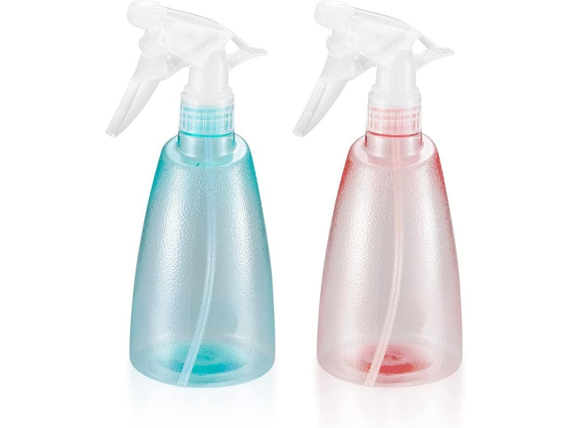 Botella Pulverizadora Vacía De 500 Ml Para El Hogar, Jardín, Plantas Y Flores - Rosa/verde