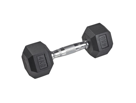 Mancuerna de goma hexagonal TANGA SPORTS
