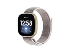 Pulsera Para Fitbit Versa 3 Nylon Loop Watch Band Cor Concha Chennnls