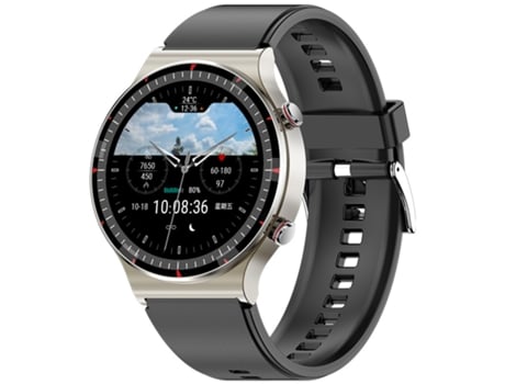 Smartwatch CHRONUS Deportes Pantalla HD de 1,3'' 30 días en espera Plata