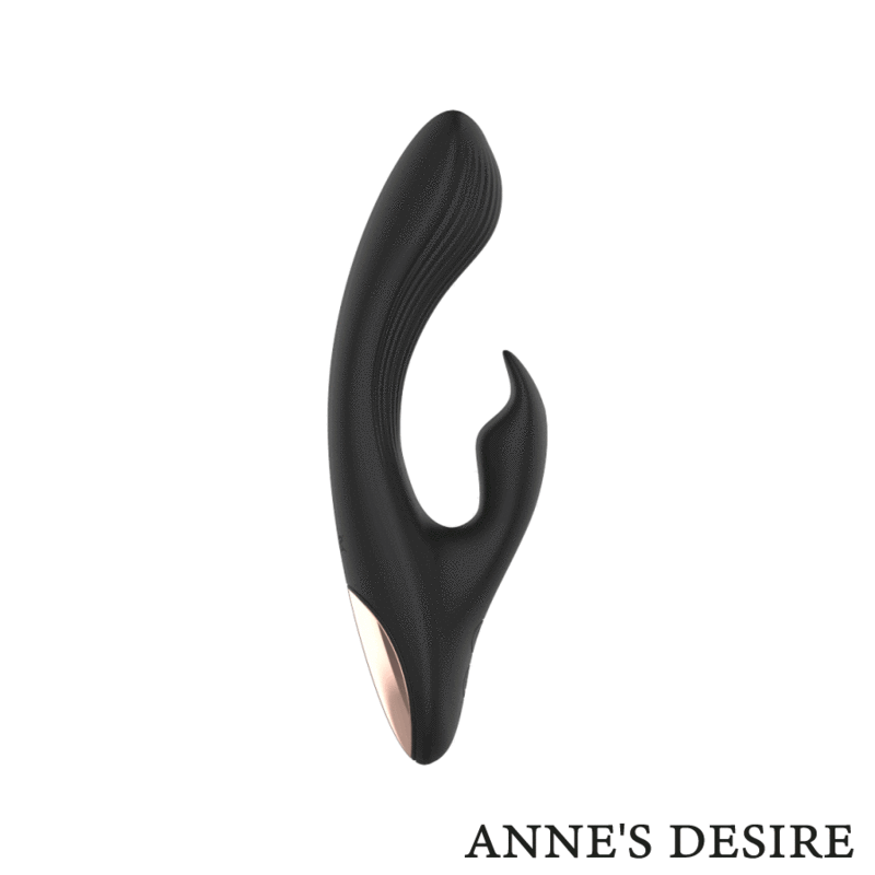Estimulador Annežs Desire Rabbit Wireless Technology Watchme Negro/Oro