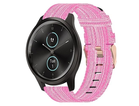 Correa Smartwatch Para Garmin Garminmove Style 20Mm Rosa VENISYMLIS