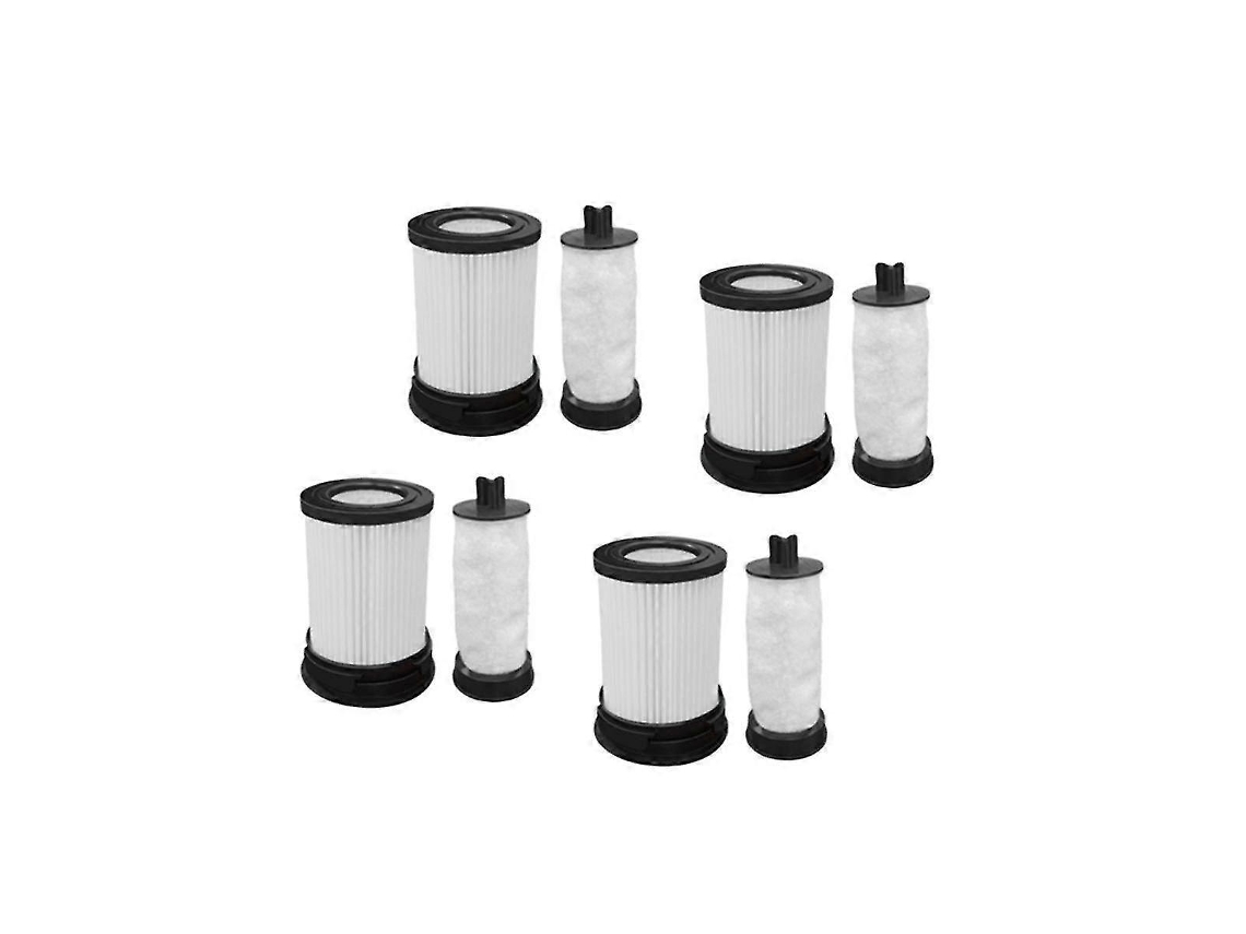 Juego de 4 filtros HEPA de repuesto para aspiradoras inalámbricas Triflex HX1 3 en 1