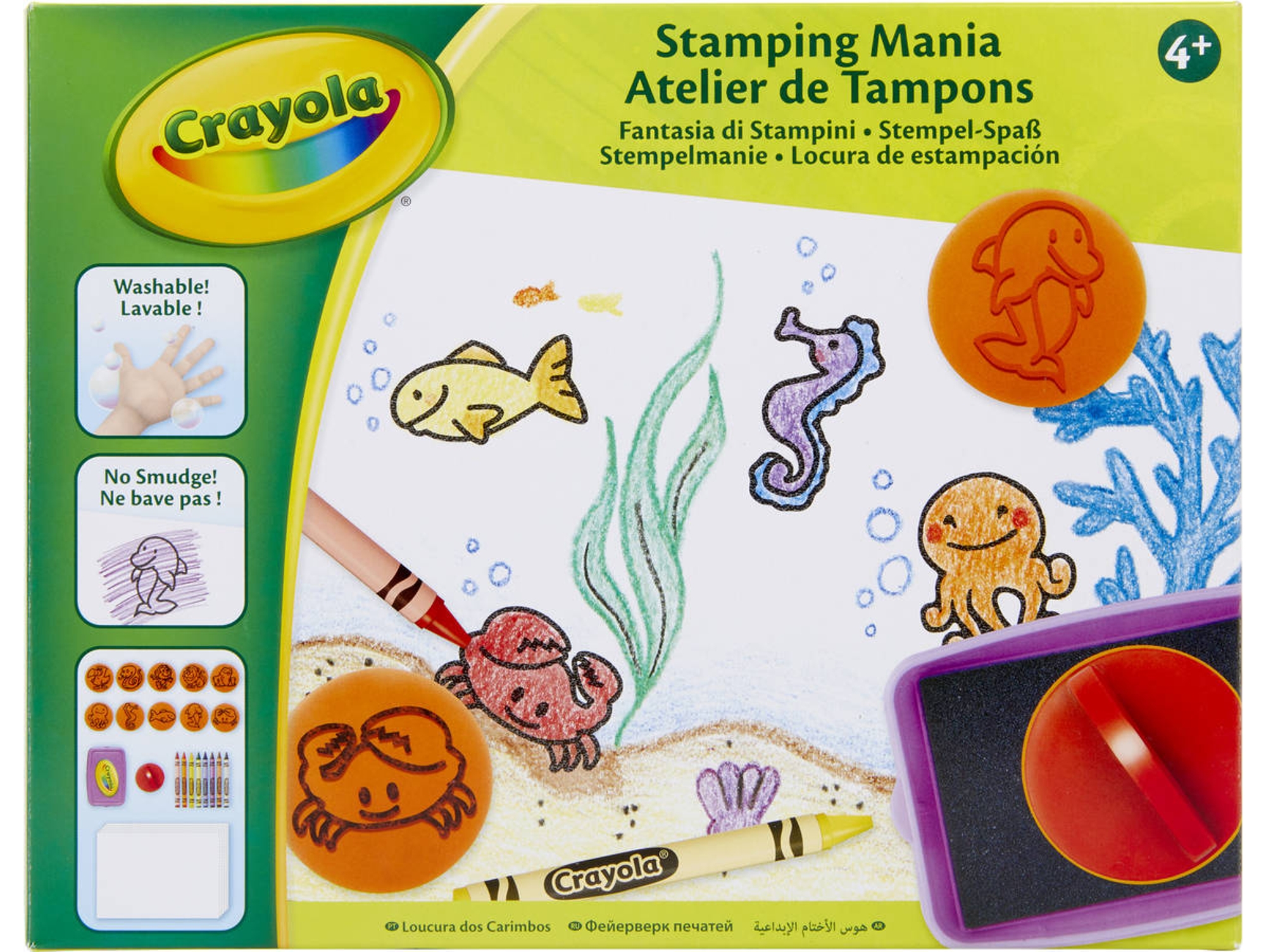 Conjunto de Sellos para Niños CRAYOLA 04-0574