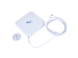 Antena 3g/4g, Enrutamiento Inalámbrico De 35 Dbi Con Conectores Ts9 Duales, Cable De 2 M.
