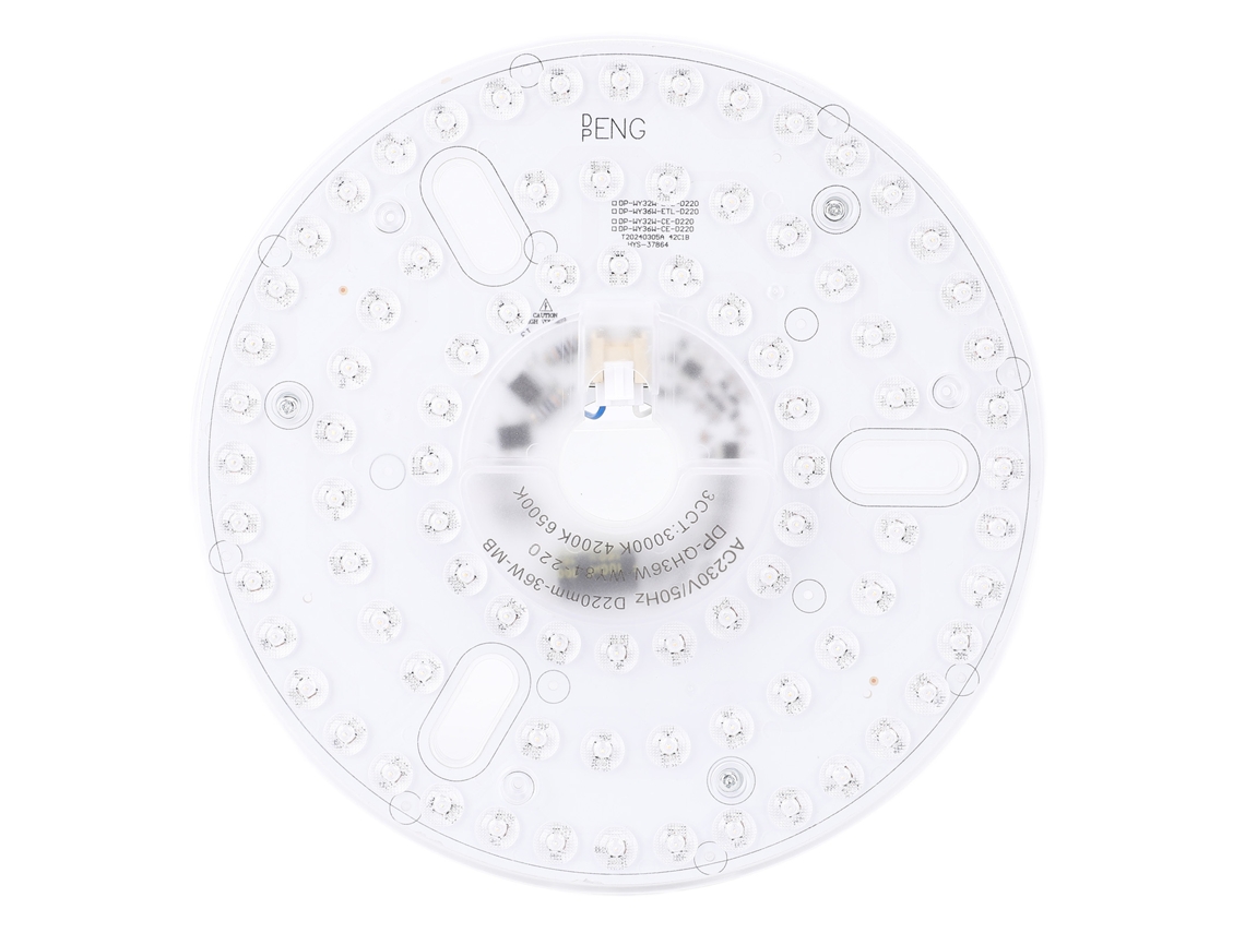 2026-reemplazo De Luz Led Para Ventilador De Techo 8.66 Pulgadas 36w De Motor Led Magnético 3cct 3000k 4200k 6500k Regulable 230v Redondo