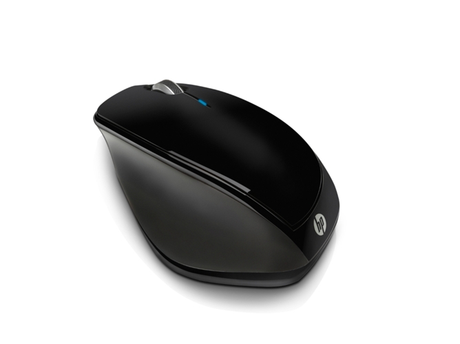 Ratón HP X4500 (Inalámbrico - Regular - 1600 dpi - Negro)