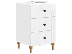 Maison Exclusive - Armario De Noche Con Cajón Brillante 43x 41 X 66,5 Cm