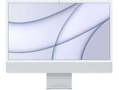 iMac 24 APPLE - Plata (24'' - Apple M1 - RAM: 16 GB - 512 GB SSD - GPU 8-core) — macOS Big Sur