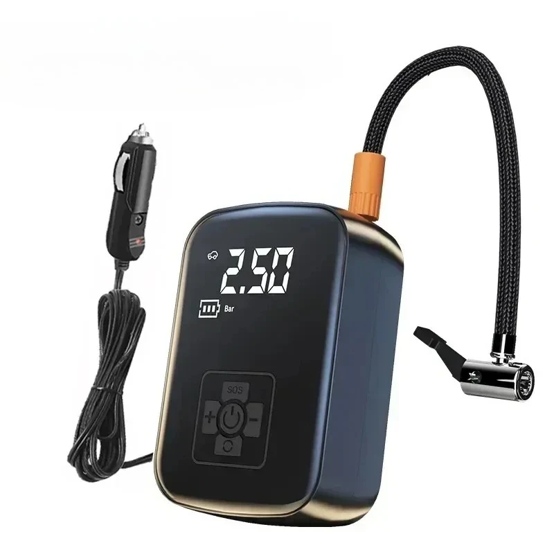 Bomba De Ar Para Pneus De Carro (com Fio Elétrico), Compressor De Ar Para Carro, Bomba Elétrica Para Pneus