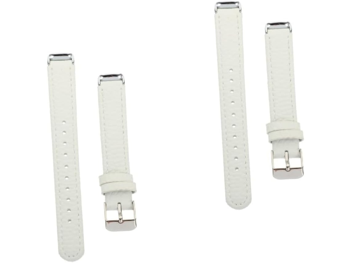 Juego De 2 Elegantes Correas De Cuero Multiusos Reemplazables Para Relojes De Moda.