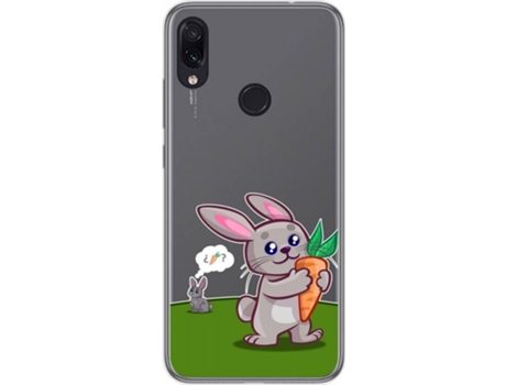Carcasa Xiaomi Redmi Note 7 TUMUNDOSMARTPHONE Conejo Multicolor