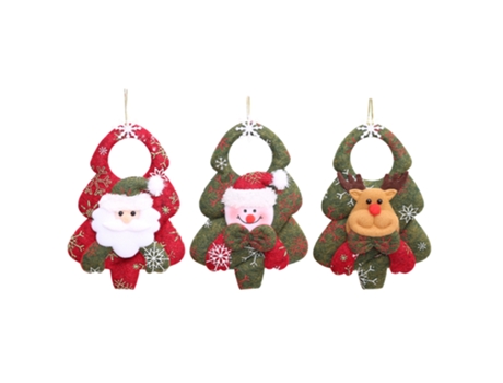 Adornos de felpa de Navidad, regalos de adornos colgantes para niños
