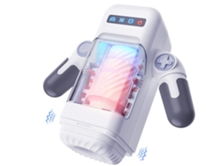 Taza De Masturbacin De Calefaccin Telescpica Automtica Para Hombres (blanco)