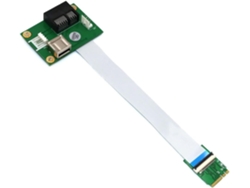 Adaptador Pcie Riser Ngff M 2 Key A/e A Express X1 + Usb Fpc De 4 Pines